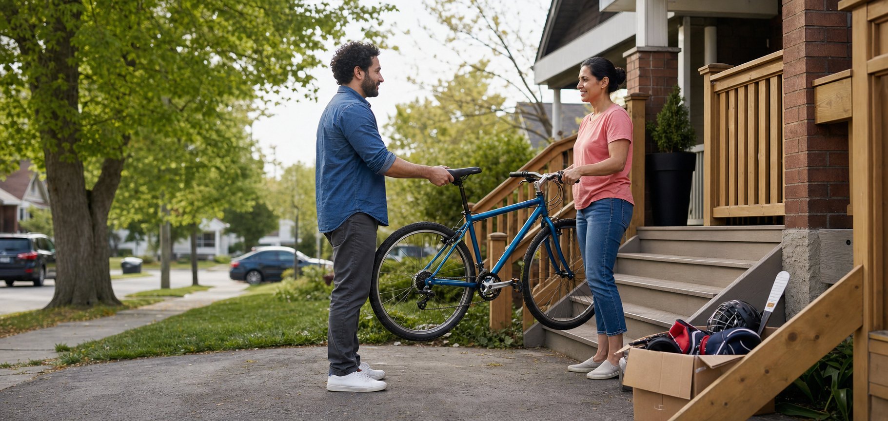 Neighbours connecting through community activity